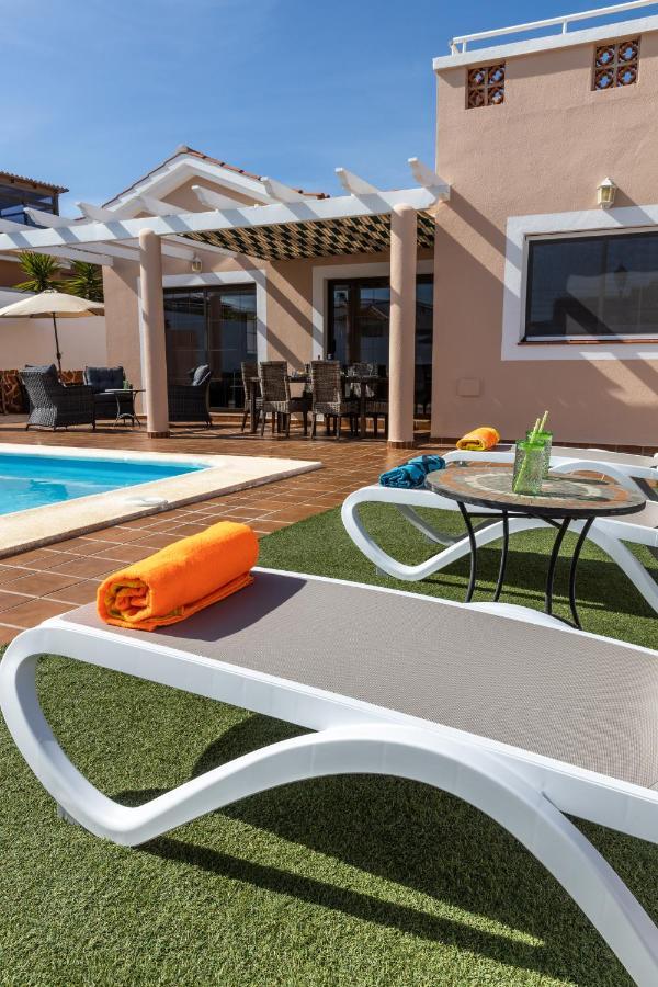 Villa With Private Pool, Near Beach And Golf Caleta De Fuste- Villa Charlotte คอสตา เด อันตีกัว ภายนอก รูปภาพ